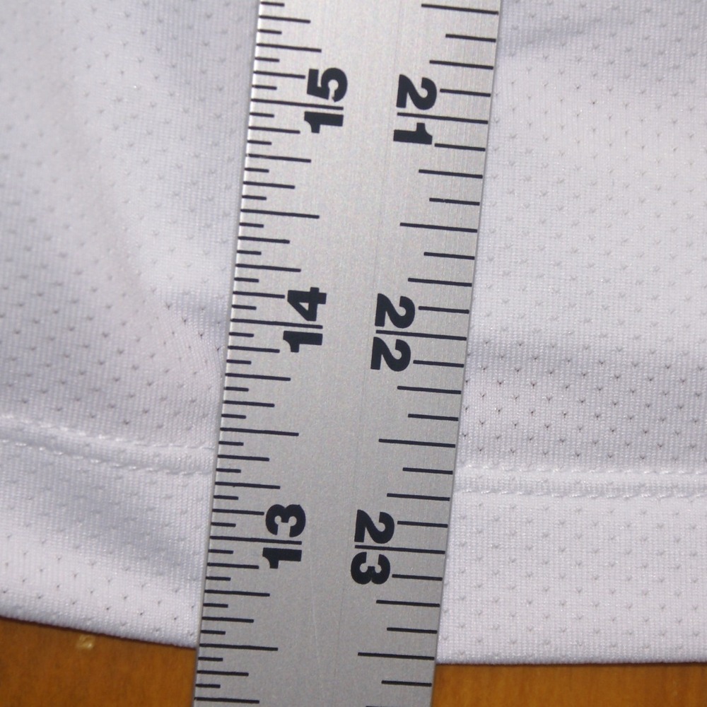 NFL Team Apparel Indianapolis Colts White Mesh Sleeve Open Back Top Medium NWT - Picture 7 of 12